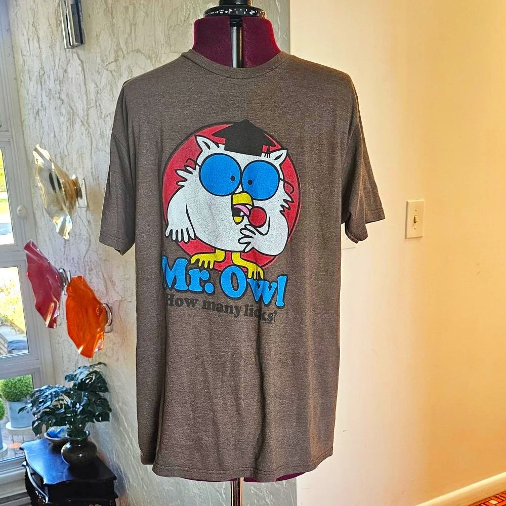Mr. Owl How Many Licks Tee